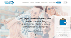 Desktop Screenshot of instantcredit.net
